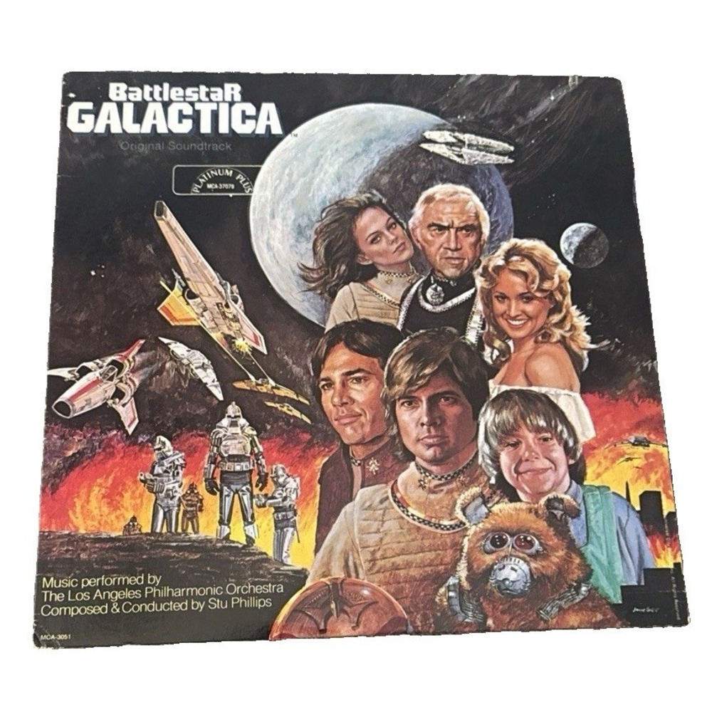 Battlestar Galactica Original Soundtrack,  Battlestar Galactica. LP. Vinyl. 1978
